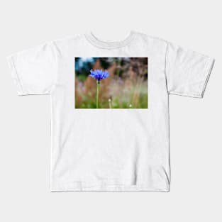 Blue cornflower Kids T-Shirt